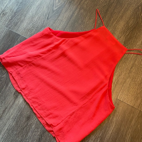 Wilfred red rians silk top excellent condition - Picture 2 of 3